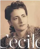  ??  ?? Cécile Tilley, the co-founder of Cécile & Boyd was a style and design icon who carved her own path.