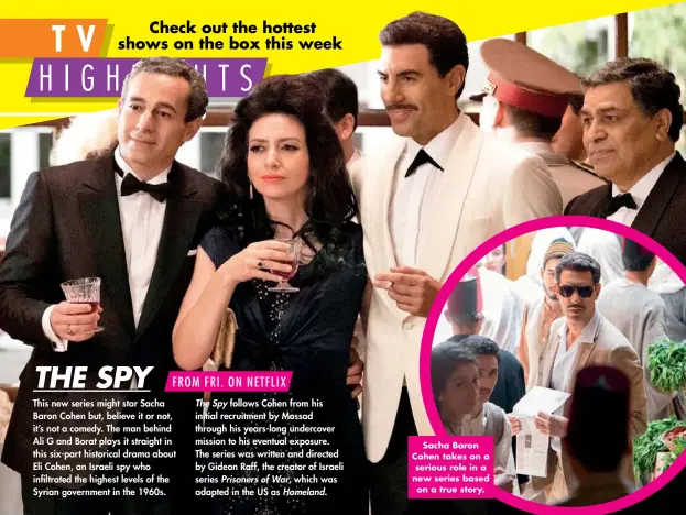 True Story of 'The Spy' On Netflix - Sascha Baron Cohen The Spy