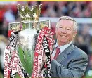  ??  ?? PRIde Sir Alex was watching grandson