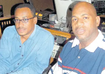  ?? FILE ?? Cleveland Browne (left) and Wycliffe ‘Steely’ Johnson, the dynamic duo who formed the chartbusti­ng Steely and Clevie production team.