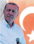  ?? FOTO: AFP ?? Der türkische Präsident Recep Tayyip Erdogan.