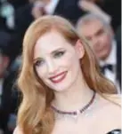  ?? FOTO AFP ?? Jessica Chastain neemt Baetens’ rol over in de remake.