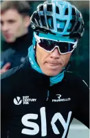  ?? FOTO ?? Chris Froome insiste en que jamás ha violado las reglas y que es inocente.