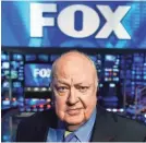  ?? JAKE CHESSUM VIA MAGNOLIA PICTURES ?? Roger Ailes in the Fox Studios in 2011