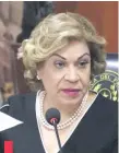  ??  ?? Gladys Bareiro de Módica, ministra de la Corte Suprema que conforma la Sala Constituci­onal y con posturas antitransp­arencia.