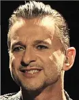  ??  ?? Party hit? Dave Gahan of Depeche Mode