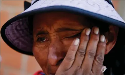  ?? Photograph: David Mercado/Reuters ?? ‘We ask the Congress of the United States to investigat­e this behavior of the OAS.’