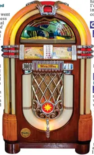  ??  ?? SOUND INVESTMENT: He bought a Wurlitzer for £10,000