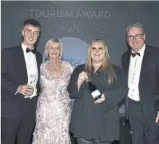  ?? ?? The Tourism Award went to North Yorkshire Water Park. 2251300ttt