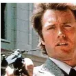  ?? FOTO: KABEL 1 ?? In „Dirty Harry“von 1971 spielte Eastwood einen Polizisten jenseits des Gesetzes, das er verachtet.