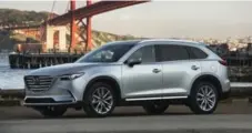  ?? MAZDA ?? The Mazda CX-9 has a great ride, handsome styling and interior quality.