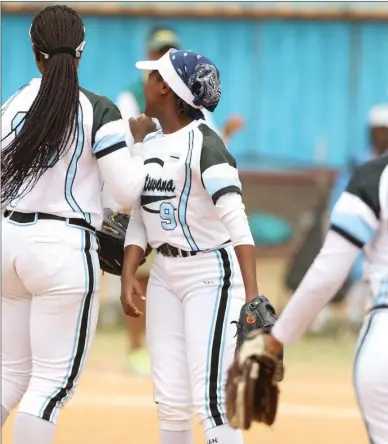  ?? FILE PIC ?? Taking the next step: The Botswana women’s softball team