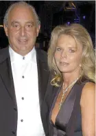  ??  ?? Sir Philip Green and wife Tina