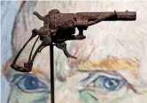  ??  ?? The gun van Gogh allegedly used to shoot himself in 1890. — Reuters