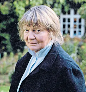  ??  ?? A one-off: Iris Murdoch, main picture: right, being cared for by her husband, John Bayley, in her later, Alzheimer’s-afflicted years