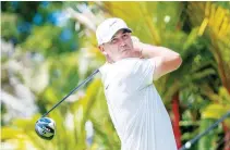  ?? AP-Yonhap ?? Smash GC’s Captain Brooks Koepka hits from the 10th tee during the final round of LIV Golf Singapore at Sentosa Golf Club in Singapore, May 5.