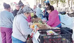  ?? ?? ▮ Se realiza el programa “Mercadito en tu Colonia”.