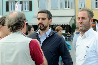  ??  ?? Leader Riccardo Fraccaro e Filippo Degasperi rappresent­ano le anime del M5s in Trentino