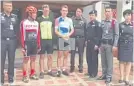  ?? YOUTUBE: SAM THE VEGAN, CHIANG MAI POLICE (CM108) ?? A group of cyclists has drawn the ire of social media users after a video clip of their riding against traffic up Doi Suthep was circulated online.