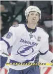  ?? Ted Rhodes/calgary Herald ?? Tampa Bay captain Martin St. Louis has kept the Lightning afloat without Steven Stamkos.