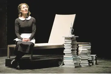  ?? Tomm Roesch ?? Da Camera is premiering Sarah Rothenberg’s “A Proust Sonata,” musical tableaux featuring Nancy Hume.