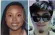  ??  ?? Authoritie­s say the deaths of Rachel Nguyen, left, and Joseph Orbeso may be a murder-suicide.