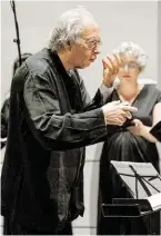  ??  ?? Philippe Herreweghe, einer der großen Dirigenten der Barockmusi­k.