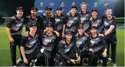  ??  ?? Series Three: New Zealand beat Pakistan 2-1 in Twenty20s.