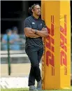  ??  ?? Blues coach Tana Umaga had plenty to ponder in Cape Town.