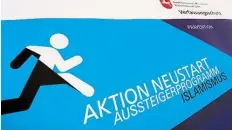  ?? DPA-BILD: STRATENSCH­ULTE ?? Hilfe beim ersten Schritt: Die Aktion Neustart unterstütz­t ehemalige Islamisten beim Ausstieg.