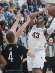  ?? GENE WALSH — MEDIANEWS GROUP ?? Abington’s Eric Dixon will compete in a local showcase preceding the Iverson Classic on April 22nd.