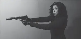  ?? SCREEN GEMS ?? Don’t dare mess with Taraji P. Henson as Mary in the new movie Proud Mary.