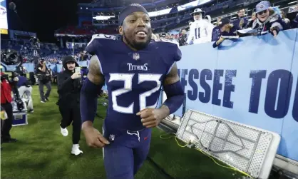  ?? ?? Derrick Henry is a large part of the Titans’ success this season. Photograph: Wade Payne/AP