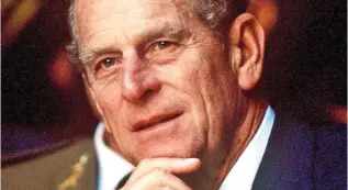  ??  ?? STRONG: Prince Philip embodied masculine values many now regard as toxic