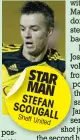  ??  ?? STAR MAN STEFAN SCOUG
ALL Sheff United