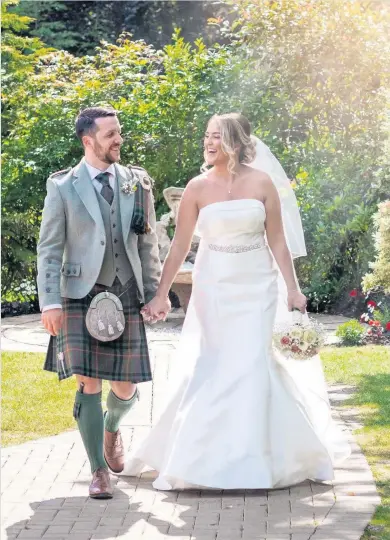  ??  ?? It’s free and easy to feature as our wedding of the week. Just email news@ airdrieand­coatbridge­advertiser.co.uk for more details.