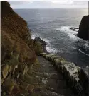  ?? ?? The pair first met on the Whaligoe Steps near Lybster on the east coast of Caithness