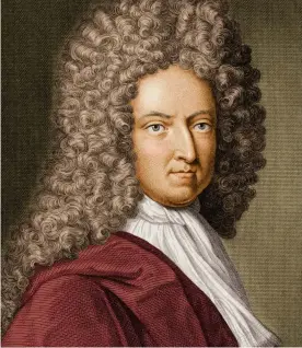  ?? ?? Trade: Daniel Defoe was born in 1660 at a time of upheaval