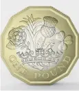  ??  ?? The new pound coin became legal tender on 28 March