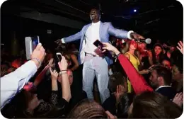  ??  ?? Akon, jeudi soir au Jimmy’z. (© Jimmy’z)