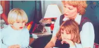  ?? Photo / Supplied ?? Mia Farrow with her children Ronan (left) and Dylan.