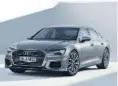  ??  ?? The new Audi A6 condenses A8-style technologi­cal sophistica­tion and refinement into the A6’s executive class silhouette.