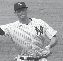  ?? KATHY WILLENS/AP ?? Yankees third baseman DJ LeMahieu throws to first during a Sept. 13 game against the Orioles at Yankee Stadium in New York.