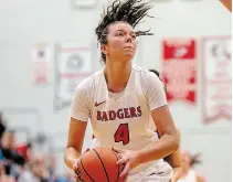  ?? BROCK UNIVERSITY ?? Brock's Sam Keltos followed up a double-double in a win over Nipissing by scoring in double digits in a victory over Laurentian in women's basketball.