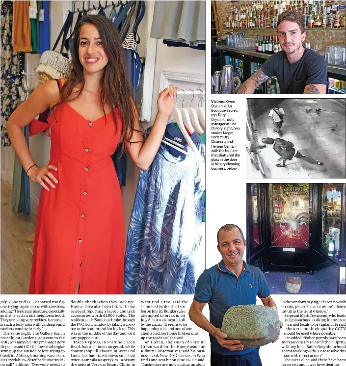 In West Hampstead hit by 20 and grab attacks in six weeks PressReader