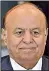  ??  ?? Mansour Hadi