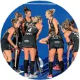  ??  ?? The Black Sticks discuss a penalty corner during the FIH Pro League match against China in Christchur­ch last year.