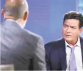  ?? Peter Kramer / Associated Press ?? Actor Charlie Sheen tells “Today“co-host Matt Lauer that he tested HIV positive four years ago.