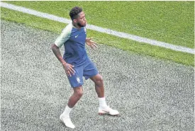  ??  ?? Brazil’s Fred during training in Russia.