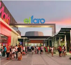  ?? Supplied ?? THE EL FARO shopping centre in the Extremadur­a province’s capital city of Badajoz. Cultural preference­s and tourism are shielding Spain’s malls from online pressures. |